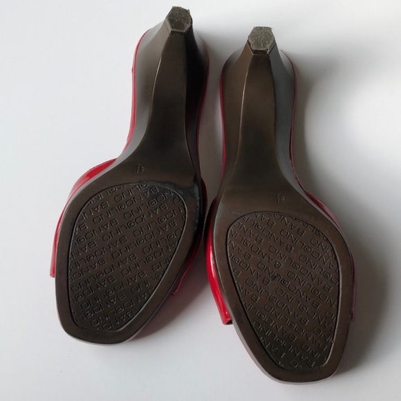 Bandolino Red low heel sandal - Picture 4 of 4